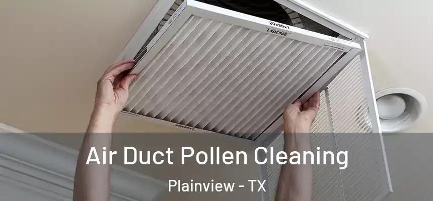 Air Duct Pollen Cleaning Plainview - TX
